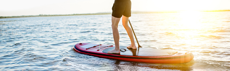 Self-guided Paddleboard (SUP) excursion in Baie-Saint-Paul